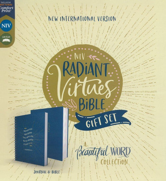 NIV Radiant Virtues Bible: A Beautiful Word Collection | Hardcover Bible and Journal Gift Set