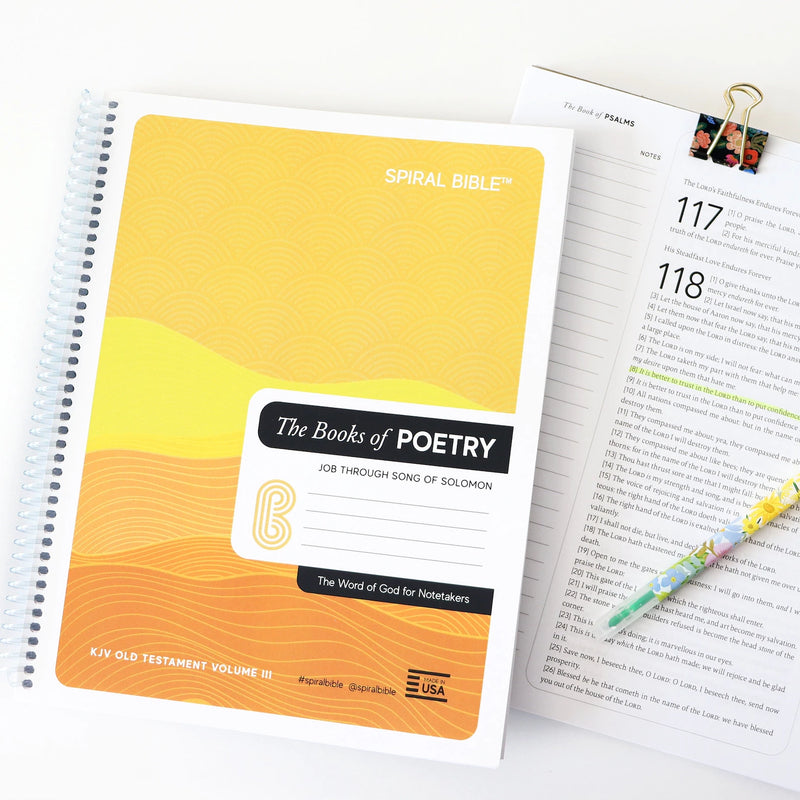 Spiral Bible™ KJV Volume 3 | Job - Song of Solomon