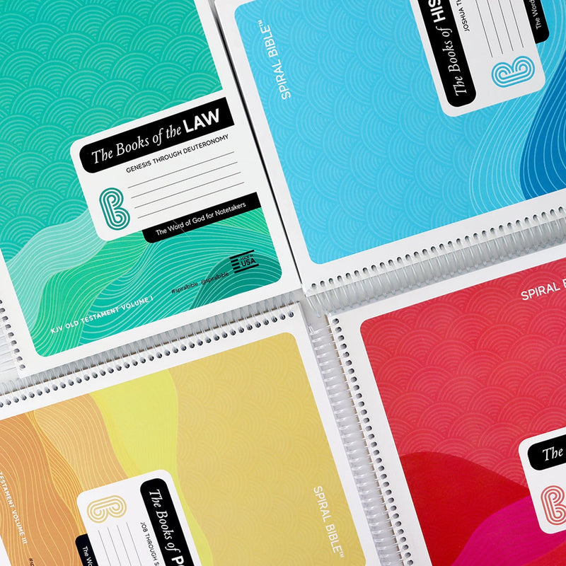 Spiral Bible™ KJV Volume 1 | Genesis - Deuteronomy