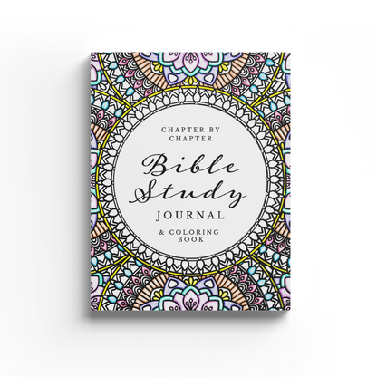 Chapter by Chapter Bible Study Journal & Coloring Book