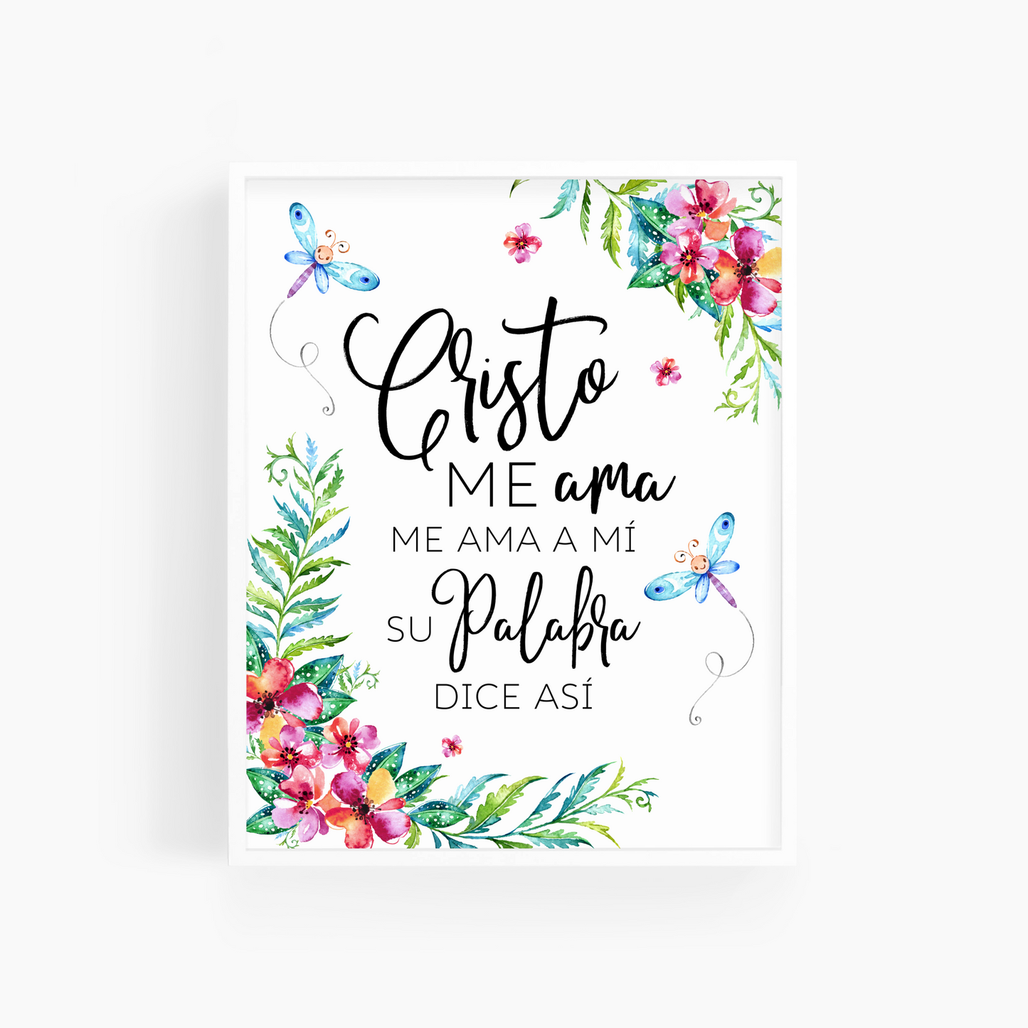 Cristo Me Ama | Children's Song Art Print